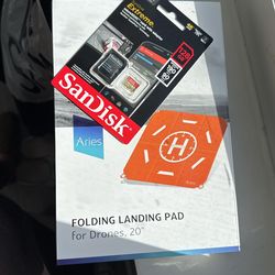Folding Landing Pad + Tarjeta MicroSd Y Adaptador 