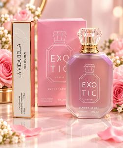 La Vida Bella Eau de Parfum 35ml + Exotic Cloudy Candy 100ml Women’s Perfume Set