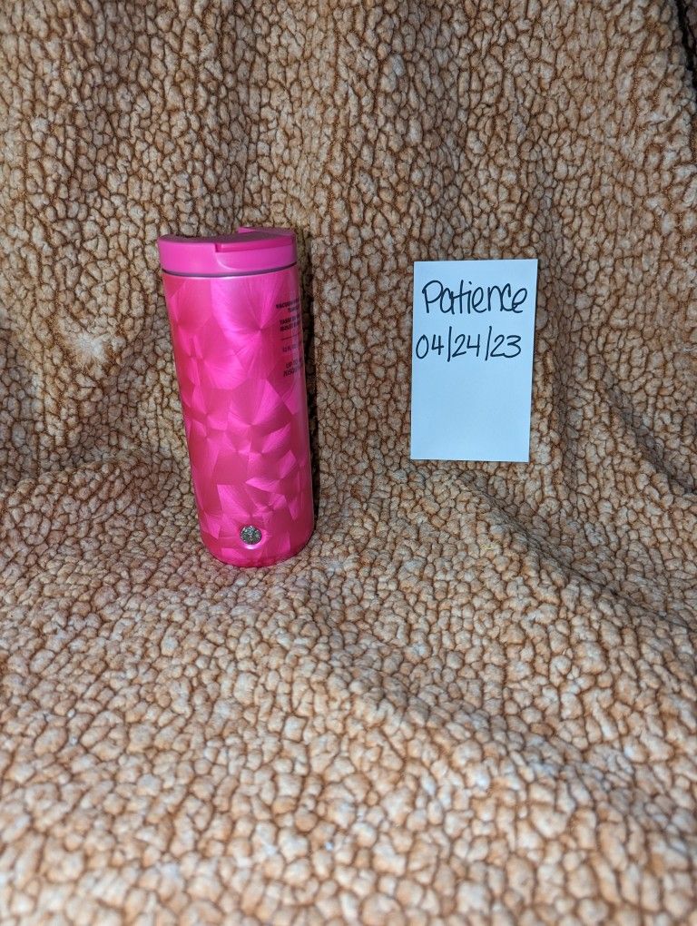 Starbucks Pink GeoPrint Insulated Stainless Steel Tumbler