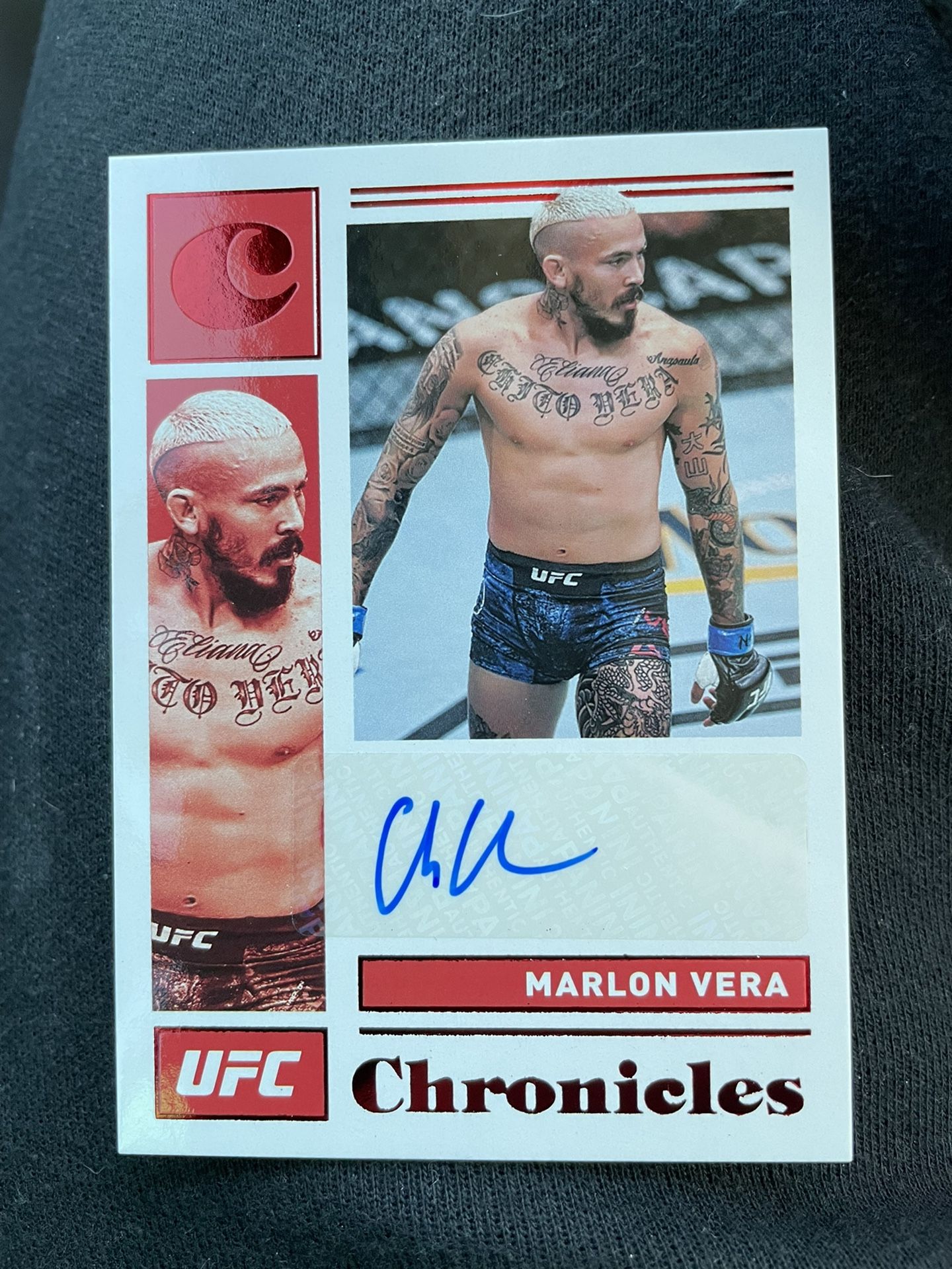 Signed Marlon “Chito” Vera 