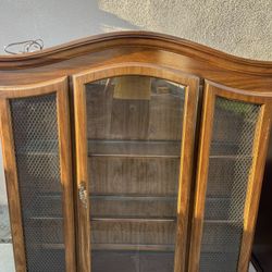 Kitchen China Cabinet 53 x 17 x 80”