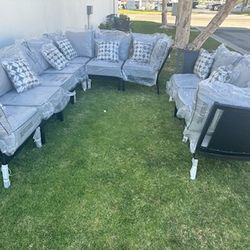 Brand New Patio Outdoor Furniture Set Sunbrella Fabric 