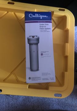 Under sink filter system