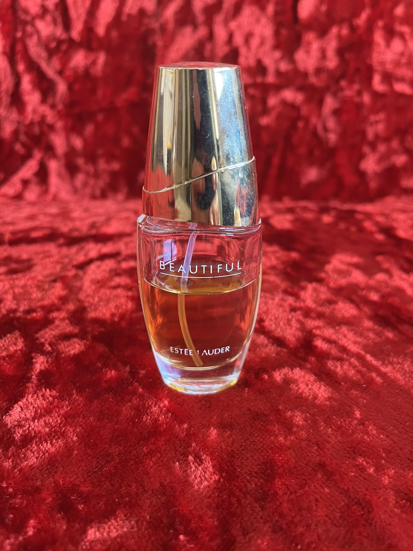 Estée Lauder Beautiful 1oz Bottle 1/2 Full