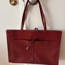 Red Tote Bag 