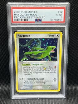 Rayquaza Holo PSA 9 Pokémon Ex Deoxys Jetstream SUPER RARE