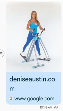 Denise Austin Air Walker Glider Machine
