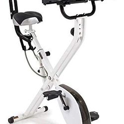 FitDesk Desk Bike 3.0 - Folding Workout Stationary Bicycle Desk