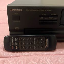 Technics 5 Disc CD Changer player  SL-PD887