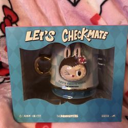 Let’s Checkmate Mug (Pink&Blue)