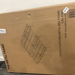 CalKing metal Bedframe
