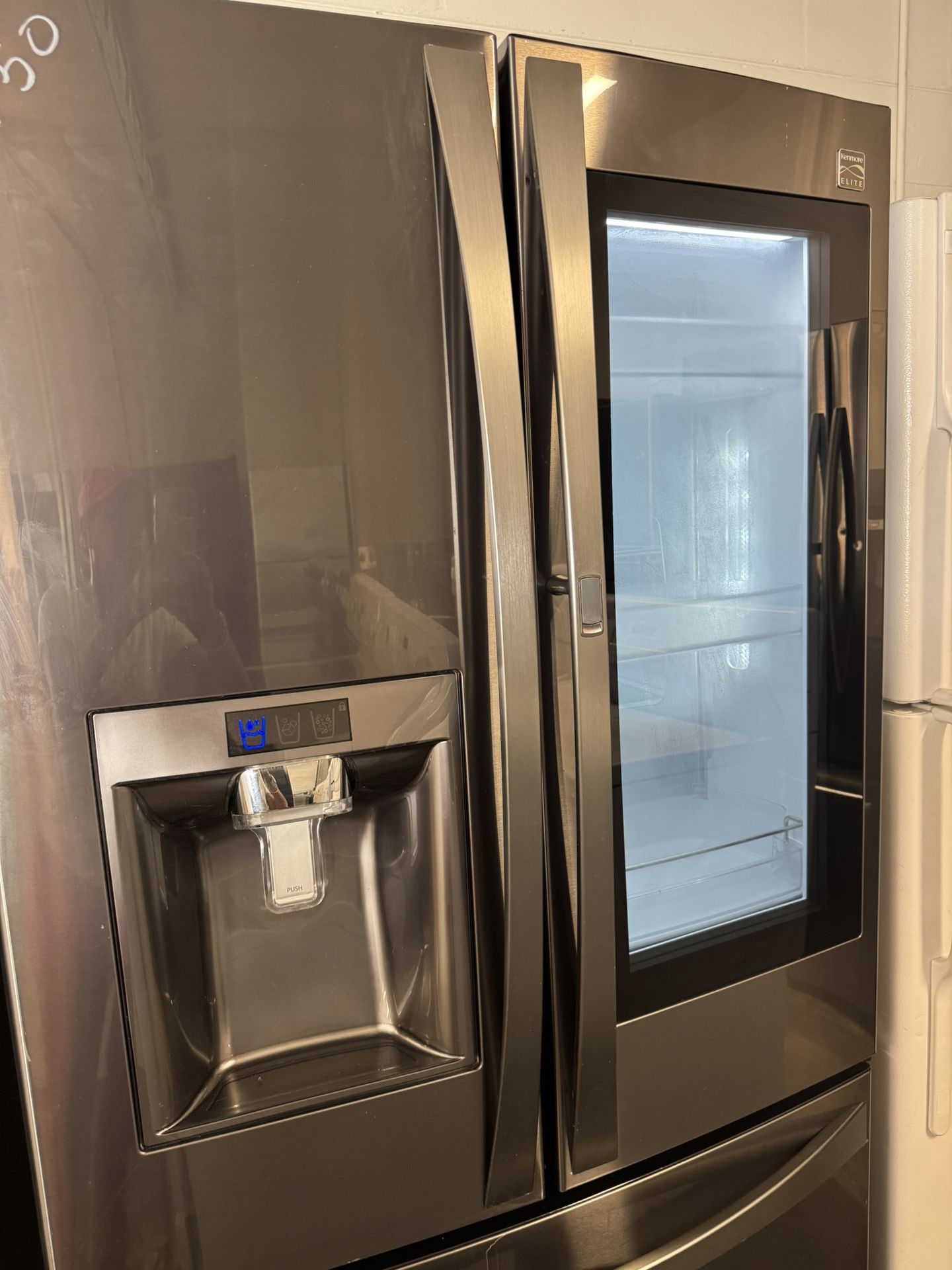 Fridge Kenmore Stainless Steel Black 2019