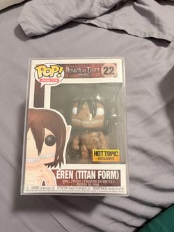 Funko pops Eren titan form and Shinobu