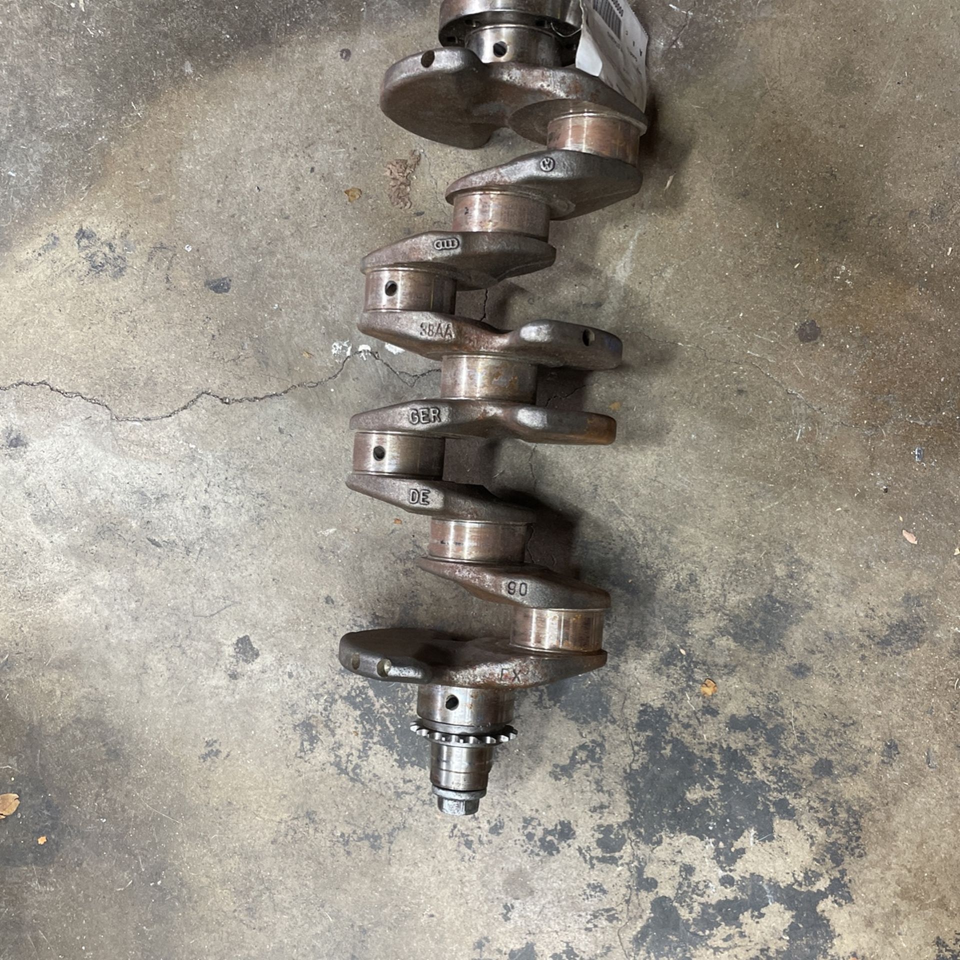 2005-2014 Jetta Oem Crankshaft 2012-2016 Beetle Golf