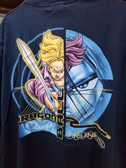 Dragonball Z shirt Trunks long sleeve vintage