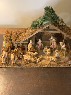Fontanini Vintage Nativity Set Including Original Boxes
