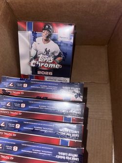 2026 topps chrome baseball FANATICS mega box