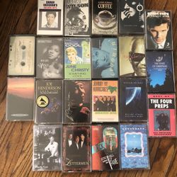 Lot Of Cassette Music Tapes