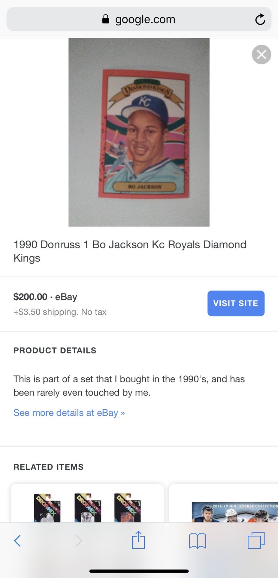 Bo Jackson Baseball Card Lot for Sale in Columbia, MO - OfferUp