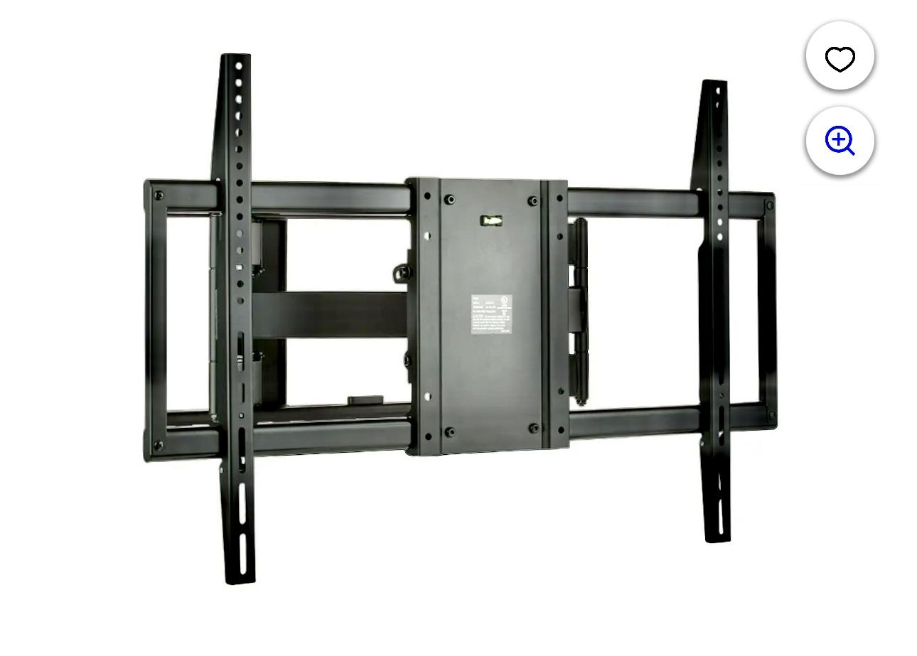 Onn Extra-Large Full Motion TV Wall Mount 80”-110”