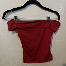 Garage Off The Shoulder Top