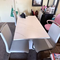 Kitchen table with chairs