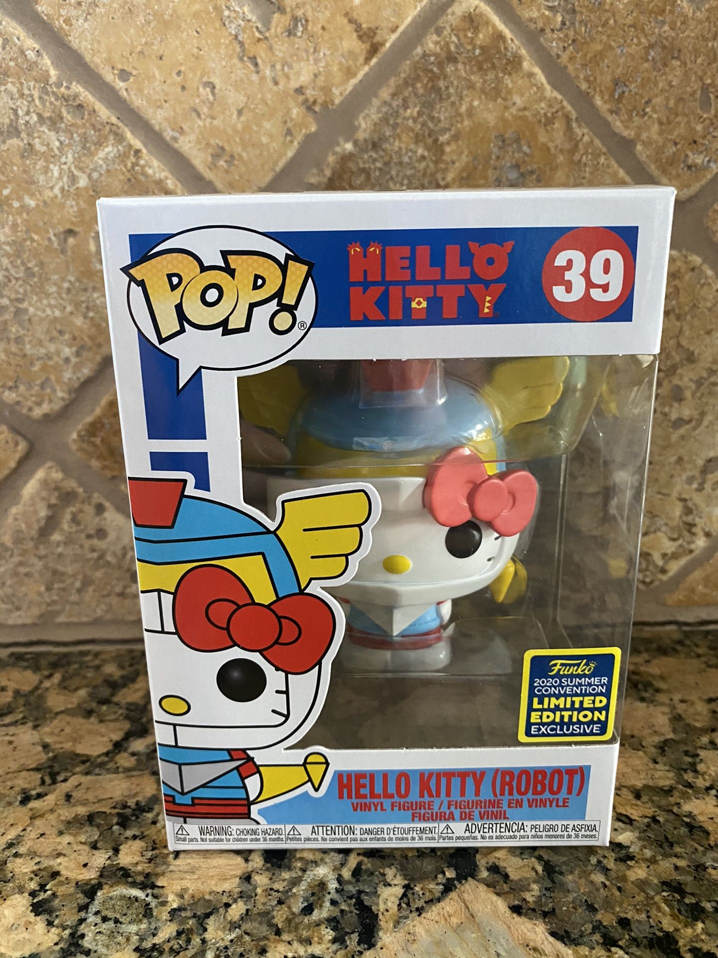 Funko Pop Hello Kitty Robot #39 SDCC Shared Exclusive LE