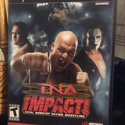 TNA Impact Wrestlig  Ps2 W/ Bonus Disk 