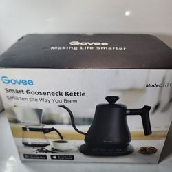 Govee Smart Electric Kettle, WiFi Variable Temperature Gooseneck Pour Over