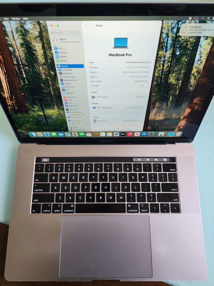 MacBook Pro Touchbar 1TB