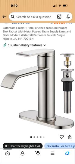 Bathroom faucet