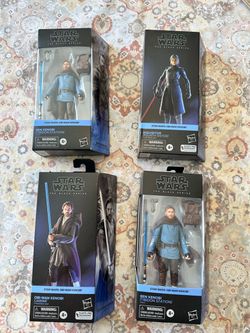 Star Wars Black Series Obi-Wan Kenobi 4-Figure Lot