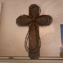 Christian Cross Wallpiece/ Decoration 