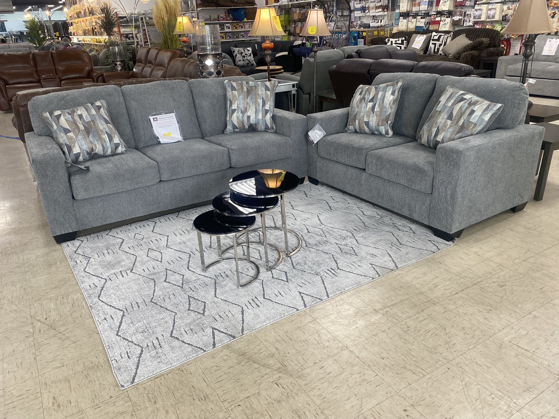 Sofa And Love Seat $999