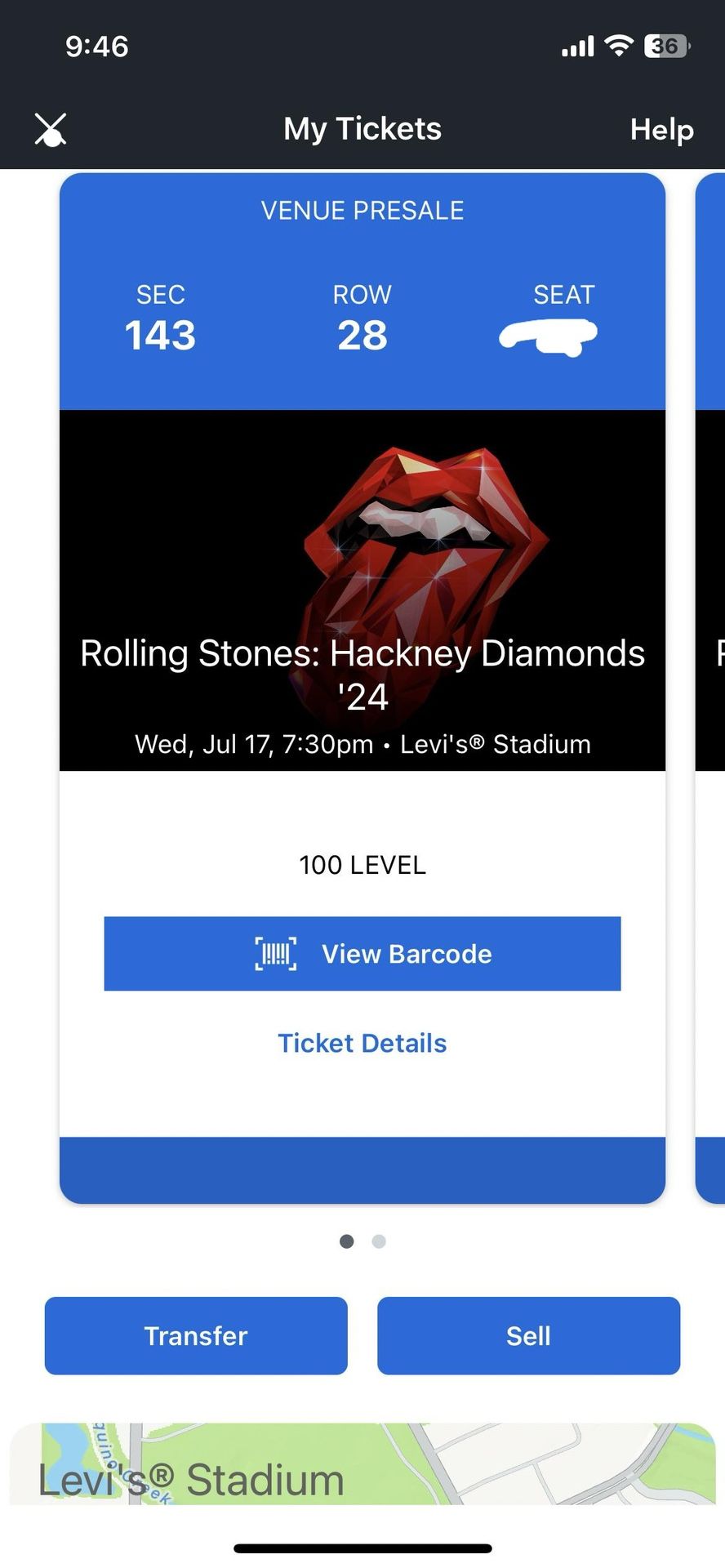 2x Tickets Rolling Stones: Hackney Diamonds 7/17