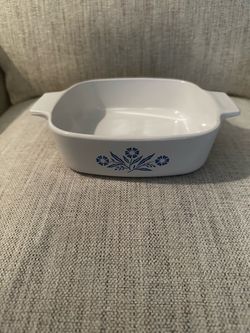 Corning Ware Blue Cornflower Casserole Dish