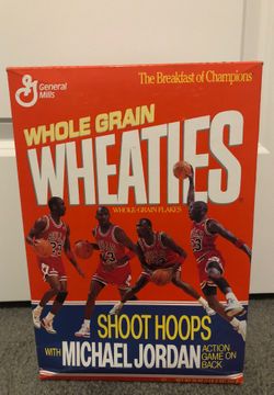 Michael Jordan Wheaties Box