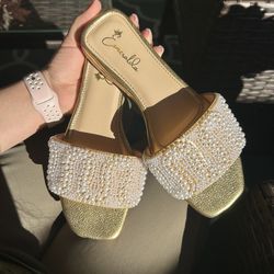 Sandalias Con Perla’s 