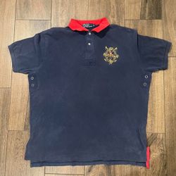 Men’s Polo Ralph Lauren Pony Size XL New York Finest Quality Polo Button Down