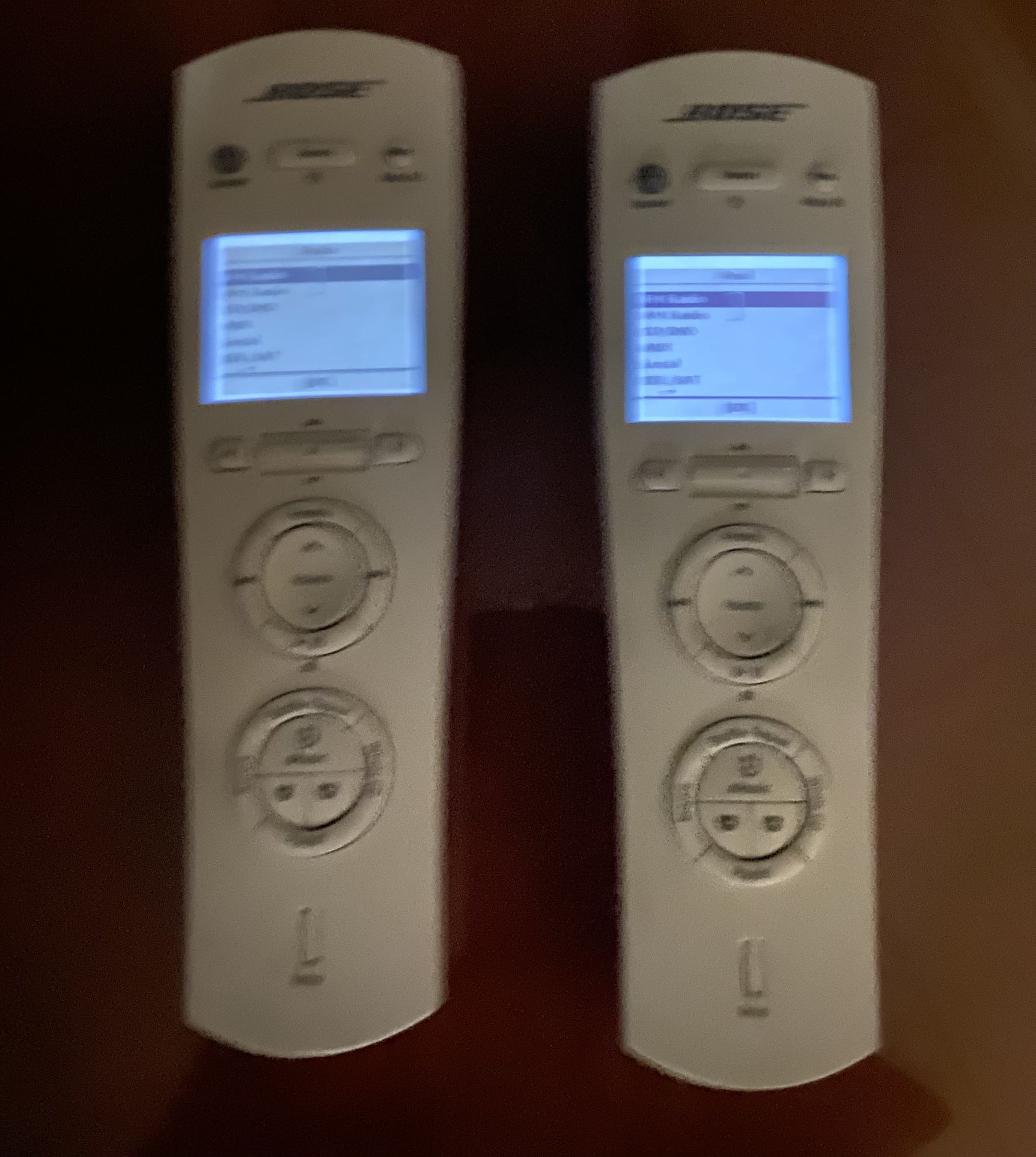 TWO Bose RC48S2-27 Music Center Lifestyle Remote Controls