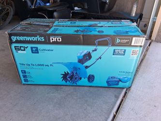 Greenworks Pro 60V Brushless Cultivator