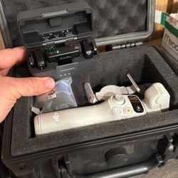 DJI Wireless Mic Set And Gimbal 