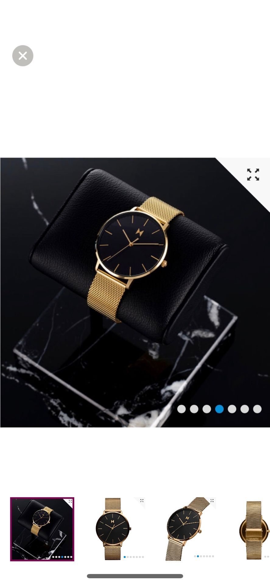 NWT MVMT Legacy Gold Watch