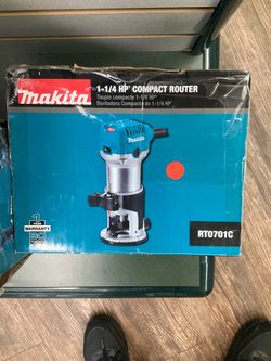 MAKITA 1-1/4 HP* COMPACT ROUTER