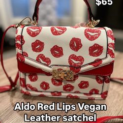 Aldo Valentine’s Red Lips Purse Bag Sold Out Online