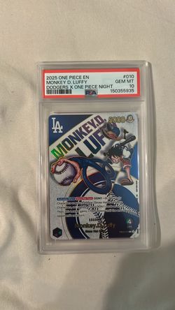 PSA 10 Dodger X One Piece Night #10 Buy Sell Trades