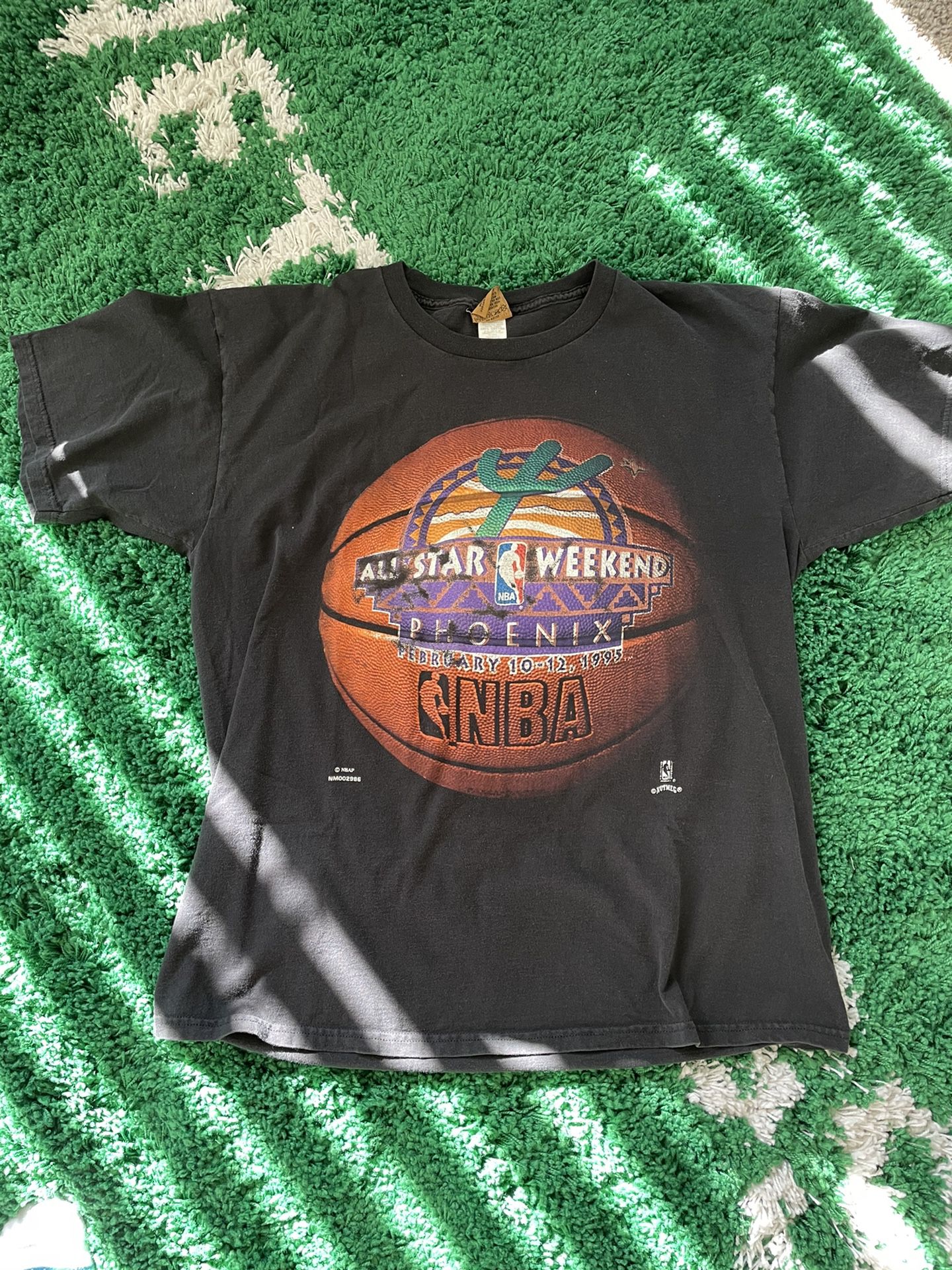 Vintage NBA All Star Weekend T Shirt Nutmeg size XL