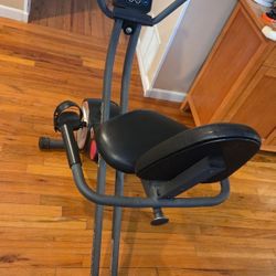 Folding Exercise Bike Used