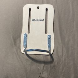 6 In. White Leather Hammer Holder 