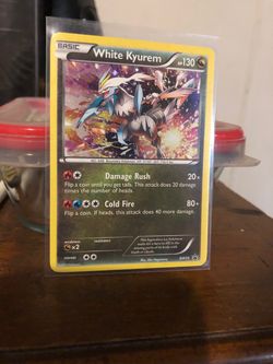 White Kyurem BW59 Pokémon Promo Card